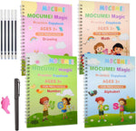 Set Cuaderno Mágico (4 Cuadernos Lapicero mágico)